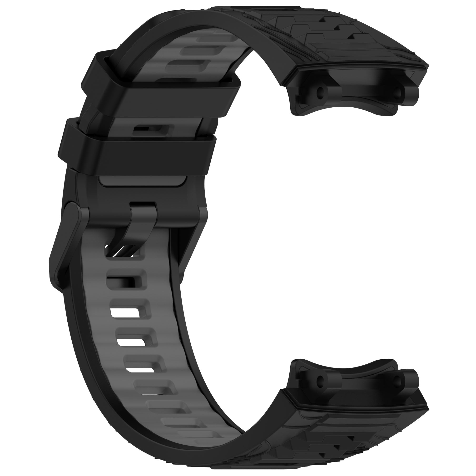 Amazfit T-Rex 3 Silicone Sport Strap (Black/Gray)