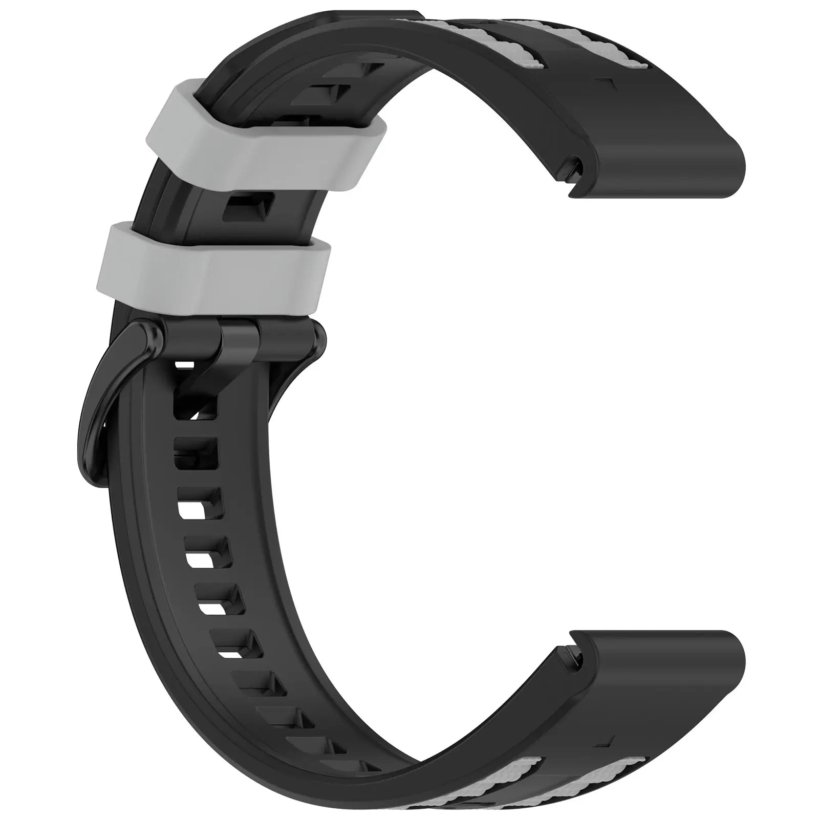 Garmin D2 Mach 2 - 47mm Sport Grain Strap (Black/Grey)