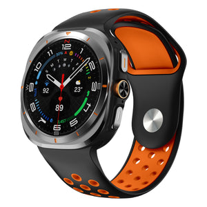 Samsung Galaxy Watch Ultra Sport Strap (Black/Orange)