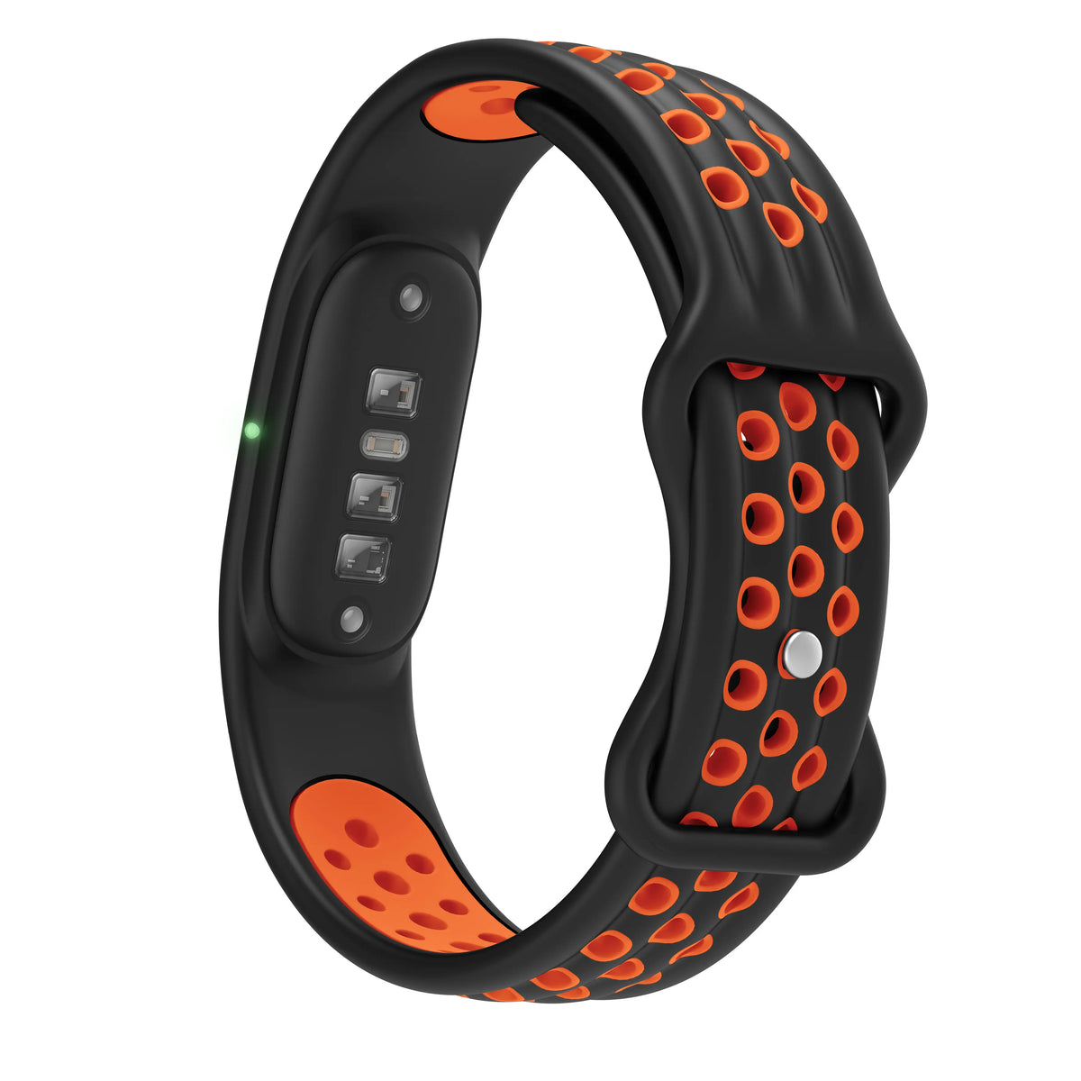 Fitbit Air Sport Strap (Black/Orange)