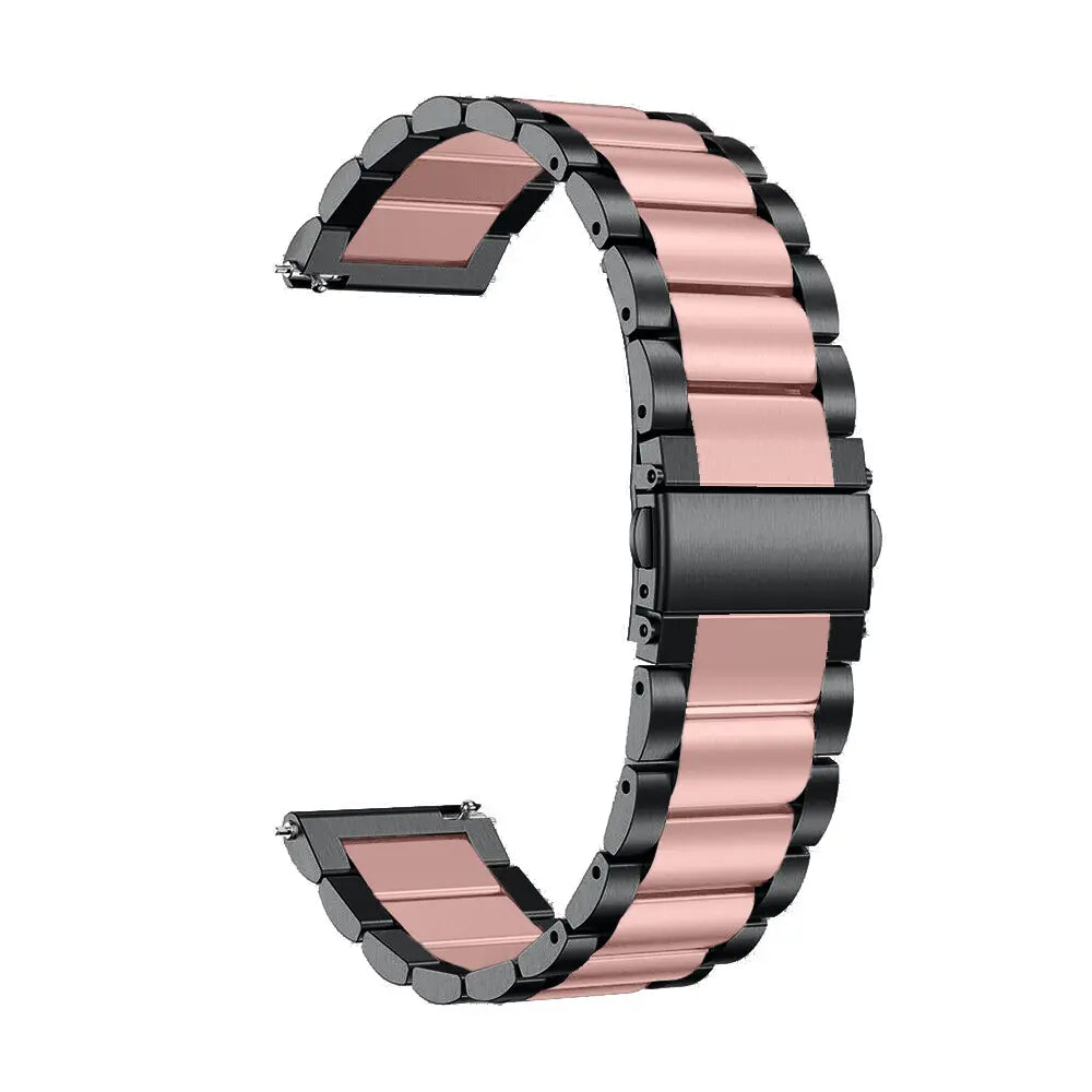 Garmin Forerunner 70 Steel Strap (Black/Pink)