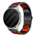 Garmin Forerunner 70 Steel Strap (Black/Red)