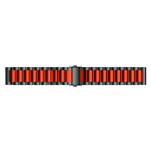 Garmin Forerunner 70 Steel Strap (Black/Red)