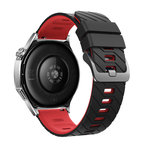Amazfit Active Max Twill Sport Strap (Black/Red)
