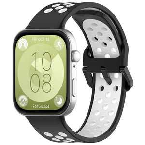 Huawei Watch Fit 5 Sport Strap (Black/White)