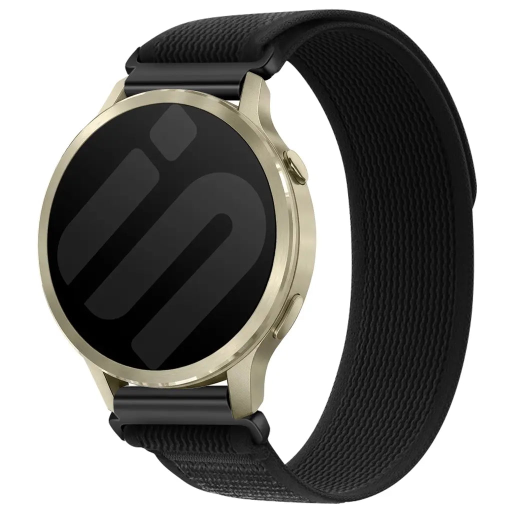 Garmin Vivomove Trend Trail Nylon Strap (Black)