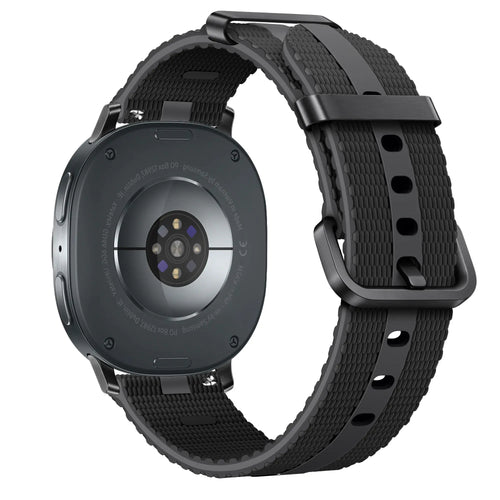 Samsung Galaxy Watch 8 Classic Silicone Active Strap (Black)