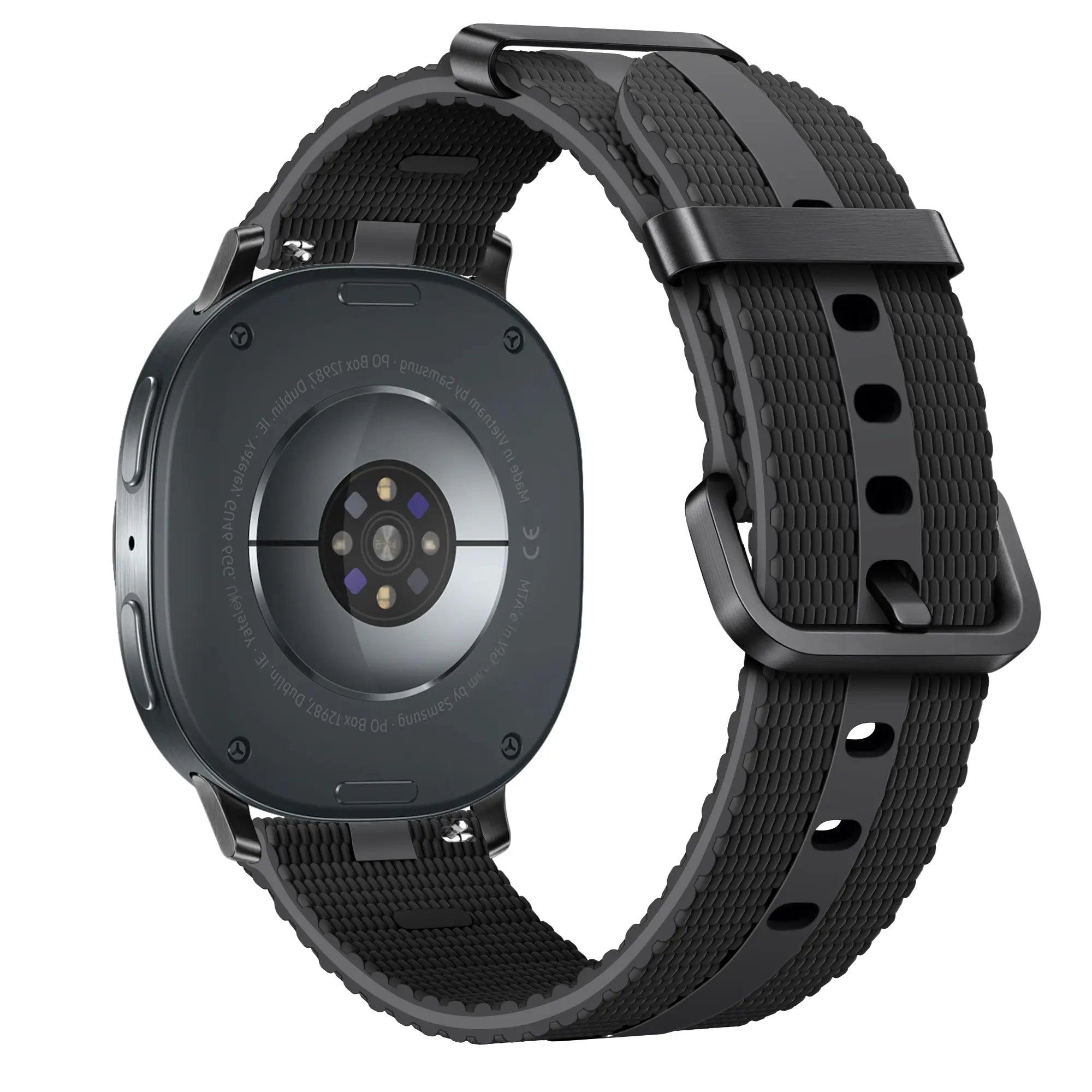 Samsung Galaxy Watch 8 Classic Silicone Active Strap (Black)