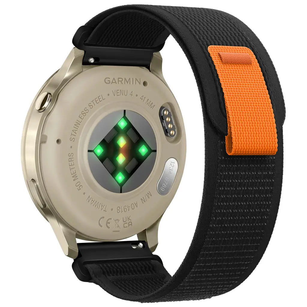 Garmin Vivomove Trend Trail Nylon Strap (Black)