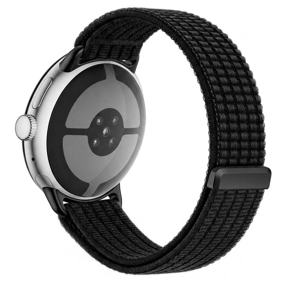 Google Pixel Watch 3 - 45mm Ultra Thin Nylon Strap (Black)