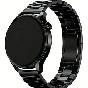 Amazfit Active Max One Push' Steel Strap (Black)