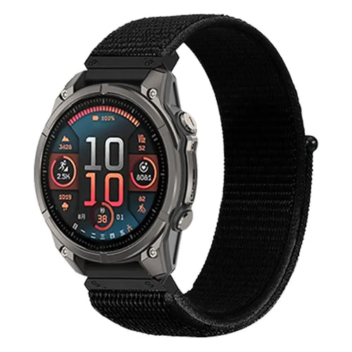 Garmin Epix Pro (Gen 2) 51mm Premium Nylon Strap (Black)