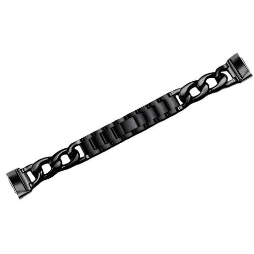 Fitbit Charge 5 Steel Chain Strap (Black)