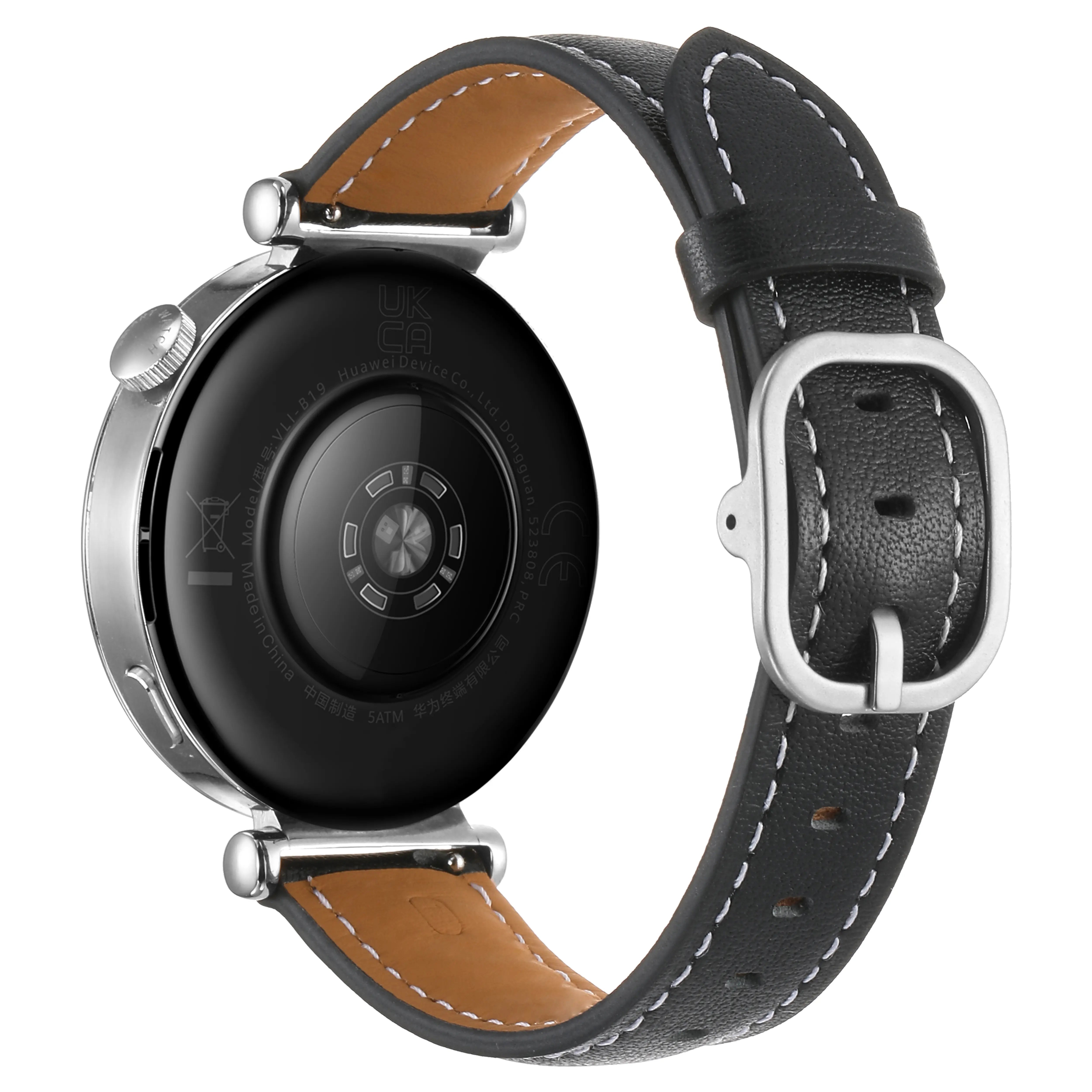 ICE Smart ST 2.0 Round 1.20 Square Leather Strap (Black)