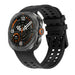 Samsung Galaxy Watch Ultra 2 Silicone Strap (Black)