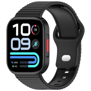 Redmi Watch 6 Active Silicone Classic Strap (Black)