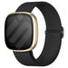Fitbit Sense 2 Adjustable Woven Strap (Black)