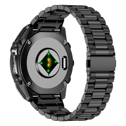 Garmin Fenix E Premium Steel Strap (Black)