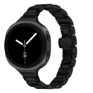 Samsung Galaxy Watch 9 - 40mm Slimfit Steel Strap (Black)