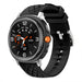 Samsung Galaxy Watch 8 Classic Diamond Leather Hybrid Strap (Black)