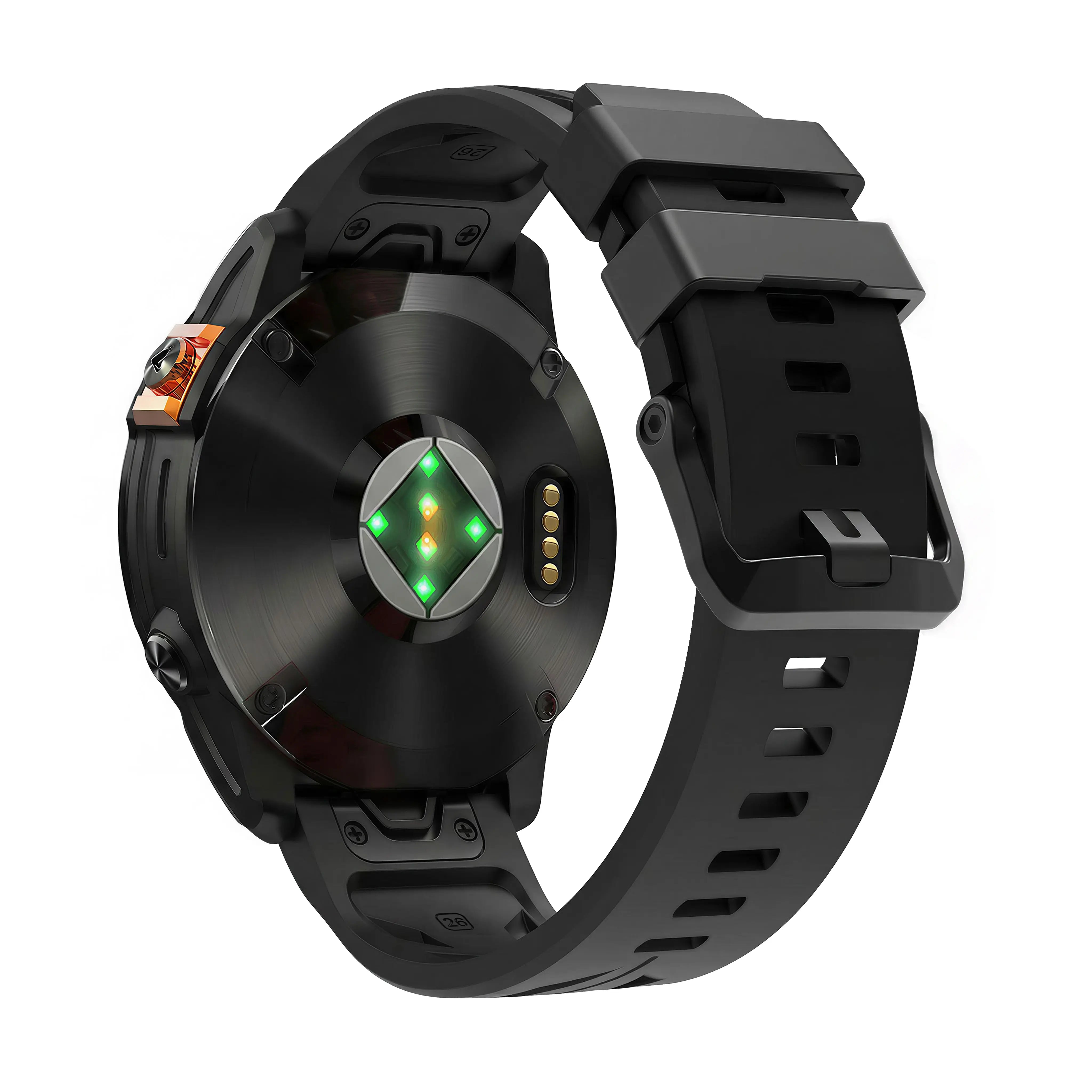 Garmin Epix Pro (Gen 2) 51mm Race Silicone Strap (Black)