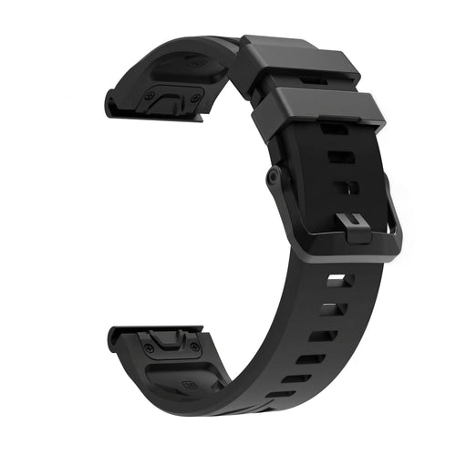 Garmin Quatix 8 Pro - 47mm Race Silicone Strap (Black)