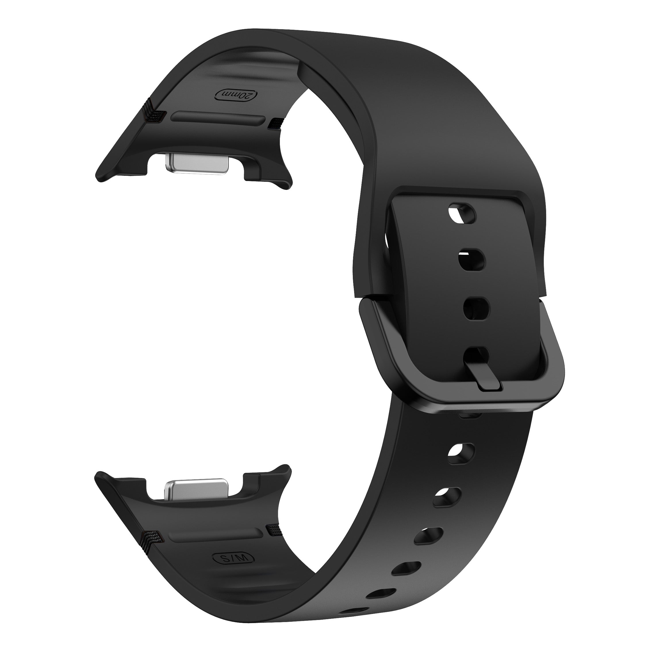 Samsung Galaxy Watch 8 Classic Silicone Strap (Black)