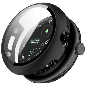 Google Pixel Watch 4 - 45mm Hard Case with Glass (Black)