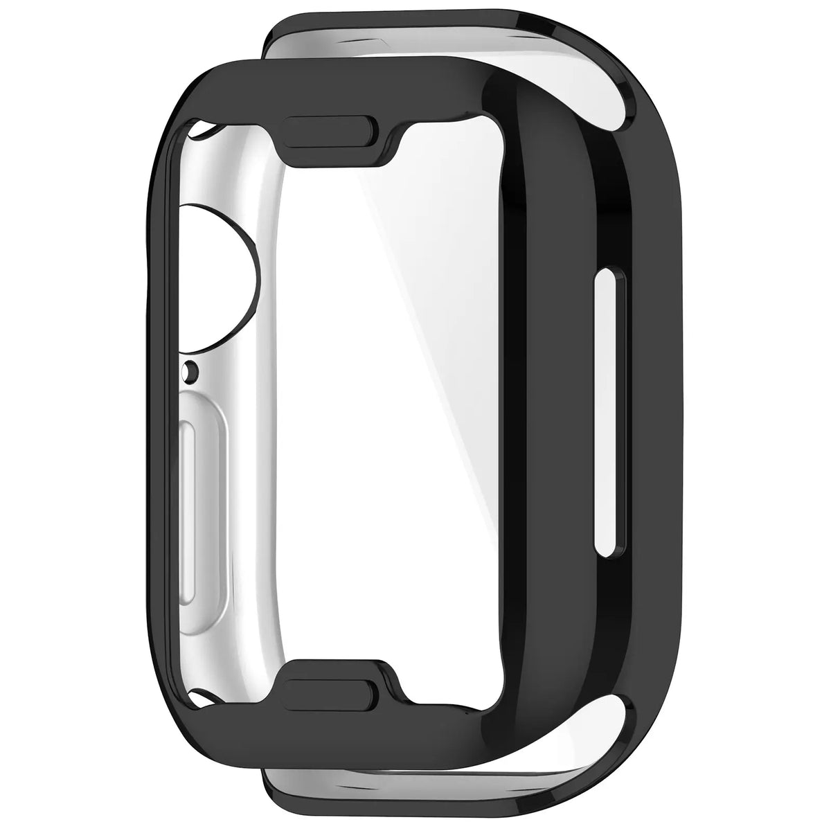 Apple Watch 12 - 46mm TPU Case Full Cover (Black)