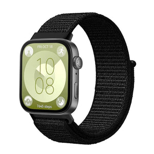 Huawei Watch Fit 4 Pro Nylon Classic Strap (Black)