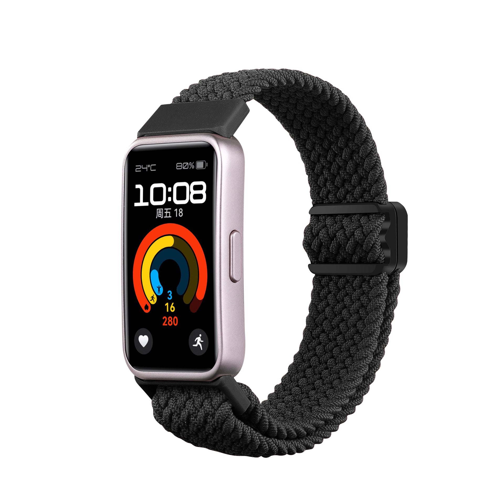 Huawei Band 10 Woven Strap (Black)