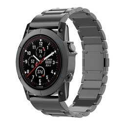 Garmin Instinct 3 - 50mm Magnetic Titanium Strap (Black)