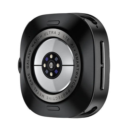 Samsung Galaxy Watch Ultra 2 Metal Case with Bezel (Black/Orange)