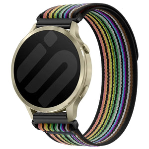 Garmin Vivomove Trend Trail Nylon Strap (Black/Colourful)