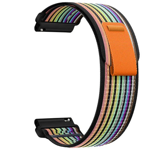 Coros Pace 2 Trail Nylon Strap (Black/Colourful)