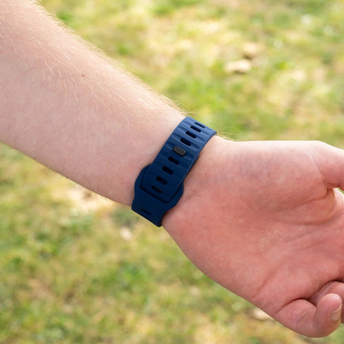 Coros Pace 2 Outdoor Silicone Strap (Dark Blue)
