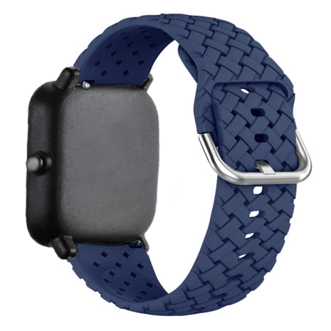 Xiaomi Amazfit Bip Woven Silicone Strap (Dark Blue)