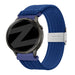 Bandz Garmin Vivomove Style Woven Nylon Strap (Blue)