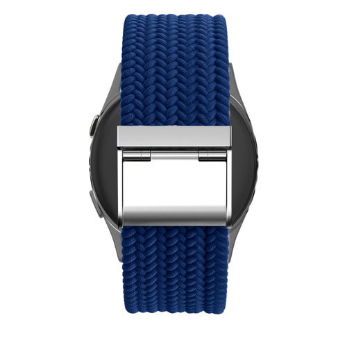 Bandz Garmin Vivoactive 3 Woven Nylon Strap (Blue)