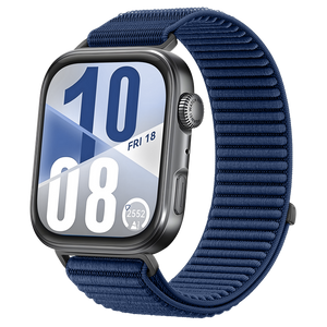Huawei Watch Fit 4 Nylon Wave Strap (Blue)