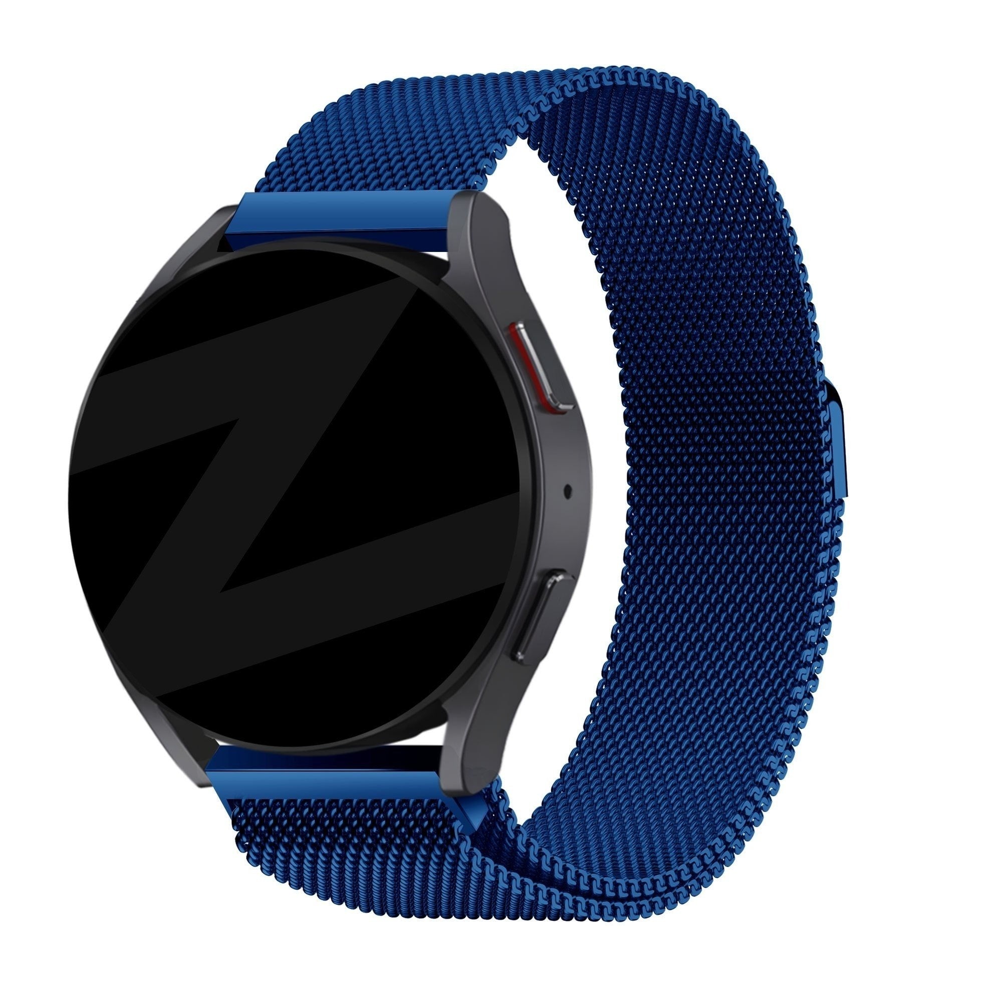 Bandz Amazfit Active 2 Milanese Loop Strap (Blue)