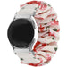 Samsung Galaxy Watch 7 - 44mm Scrunchie Strap (Flowers)