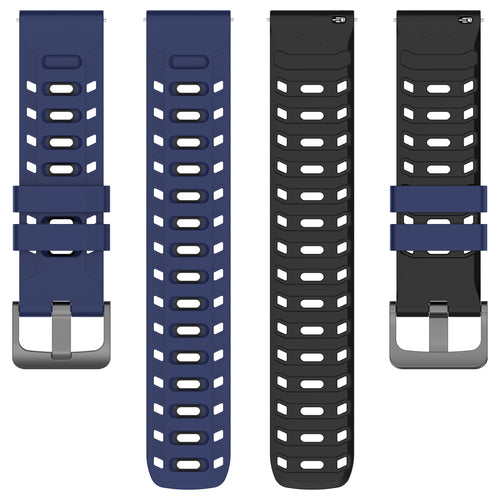 Amazfit Active Max Mecha Sport Strap (Dark Blue/Black)