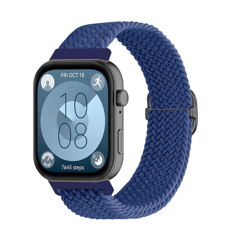 Huawei Watch 3 (Pro) Adjustable Braided Strap (Green)