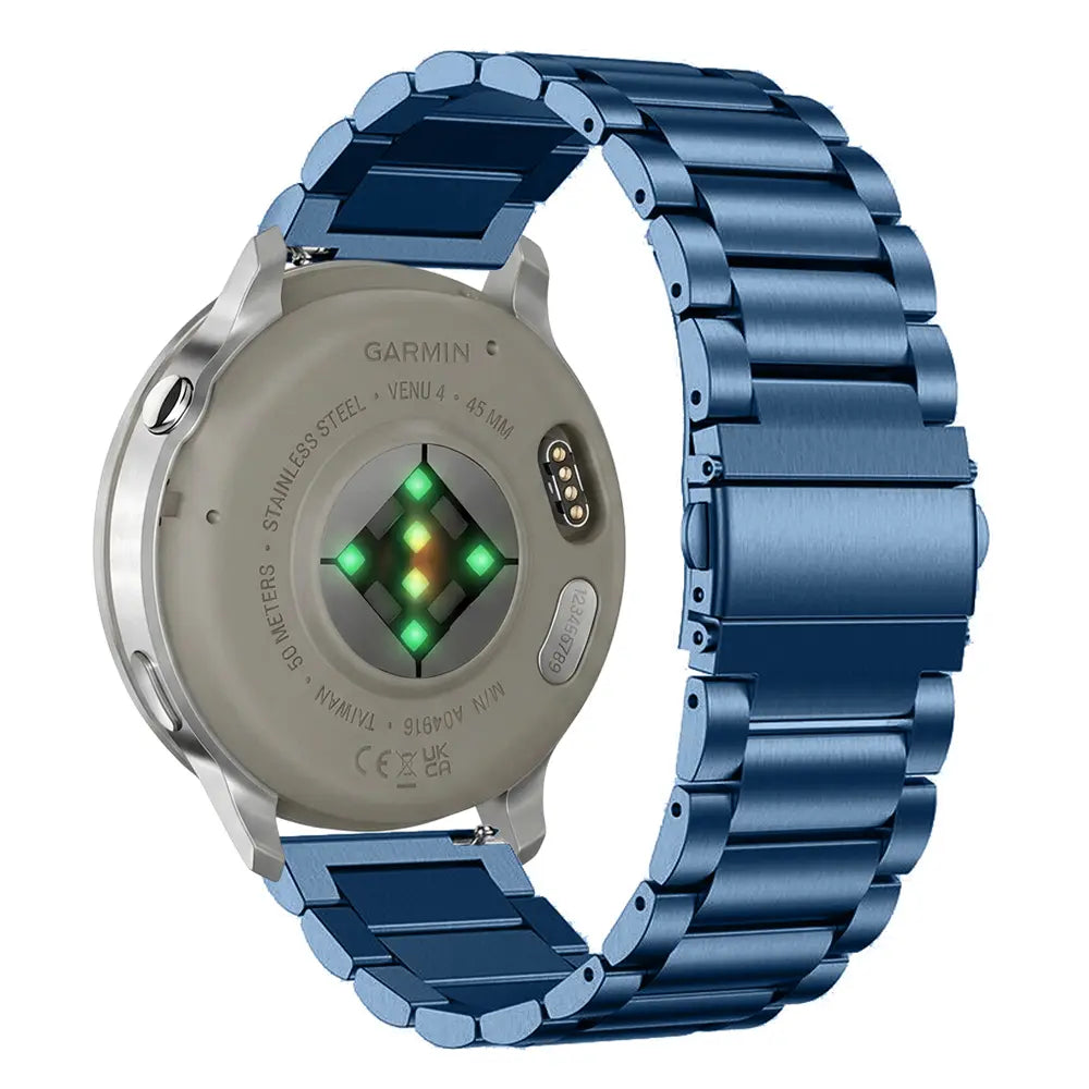 Garmin Forerunner 70 Steel Strap (Blue)