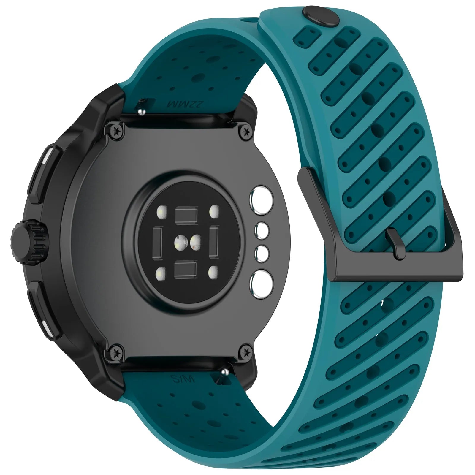 Oppo Watch X3 Striped Silicone Strap (Blue)