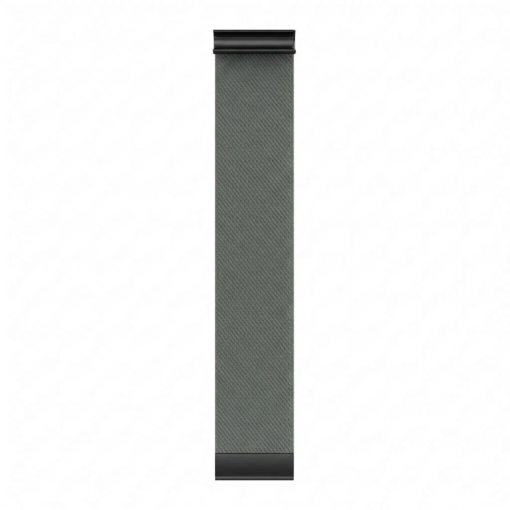Knitted Nylon Strap, grey-blue
