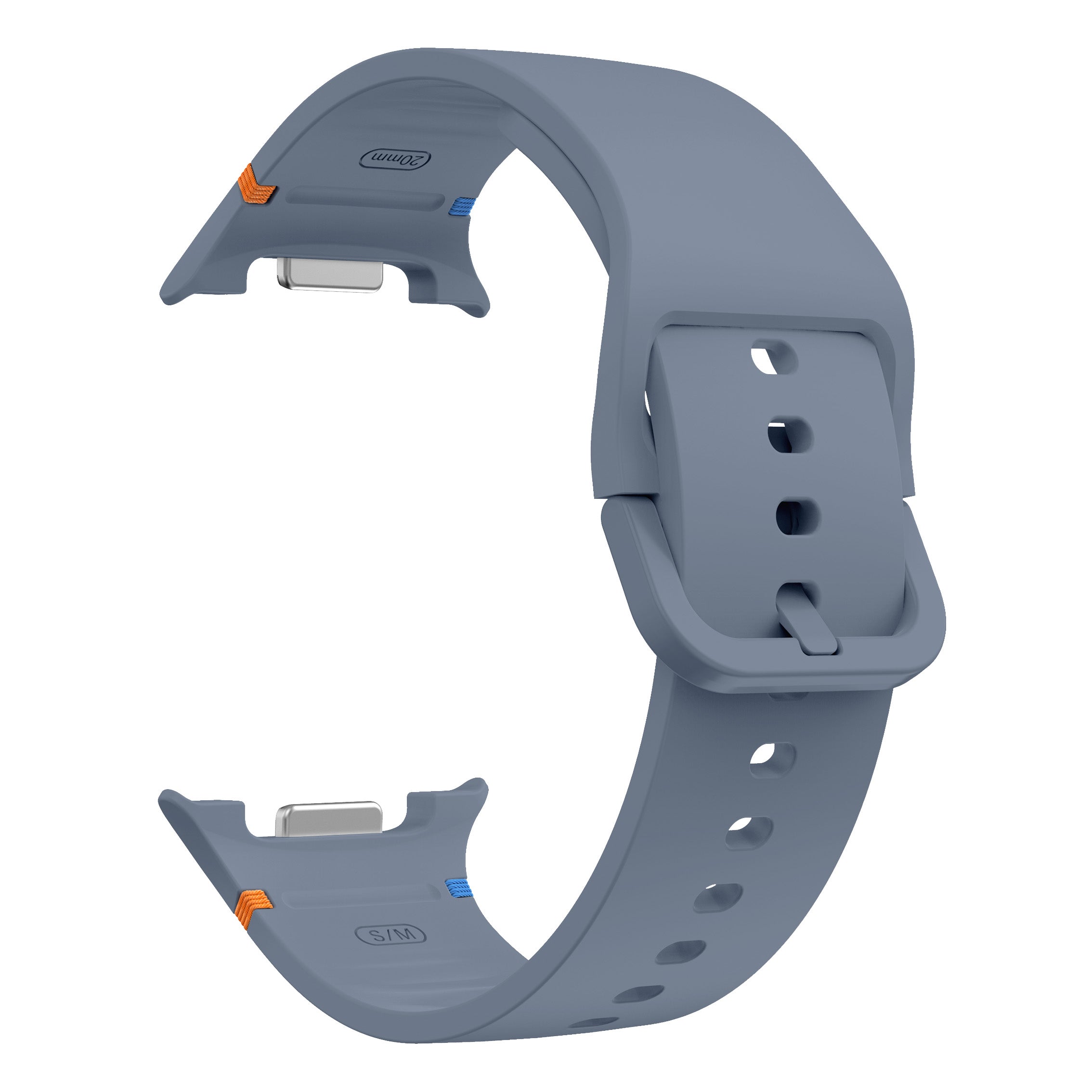 Samsung Galaxy Watch 8 Classic Silicone Strap (Greyblue)