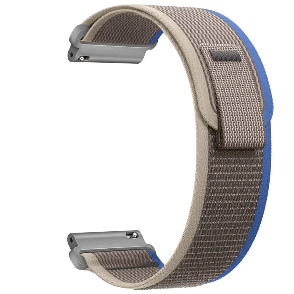 Garmin Vivomove Trend Trail Nylon Strap (Grey/Blue)
