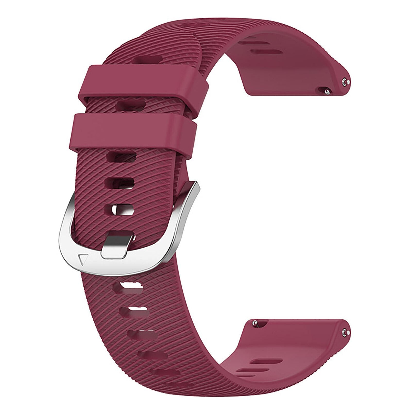 Coros Pace Pro Silicone Strap (Wine Red)